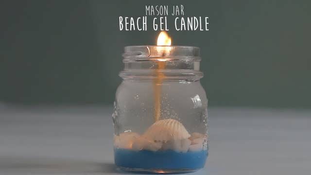 آموزش فوق‌العاده ساختن شمع ساحلی